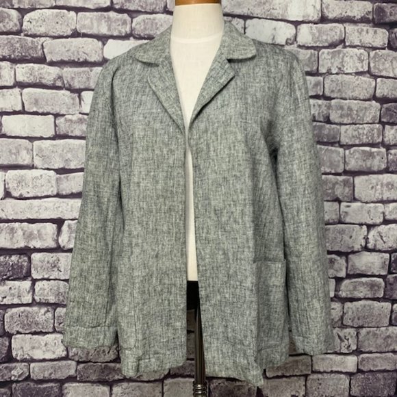 Coldwater Creek Tweed Jacket Size 14 - Picture 1 of 10
